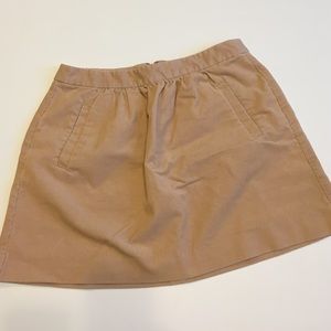 {J. Crew} A-line skirt- size 10