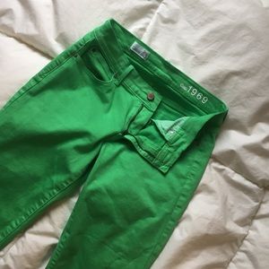 Gap legging jeans Green 26R