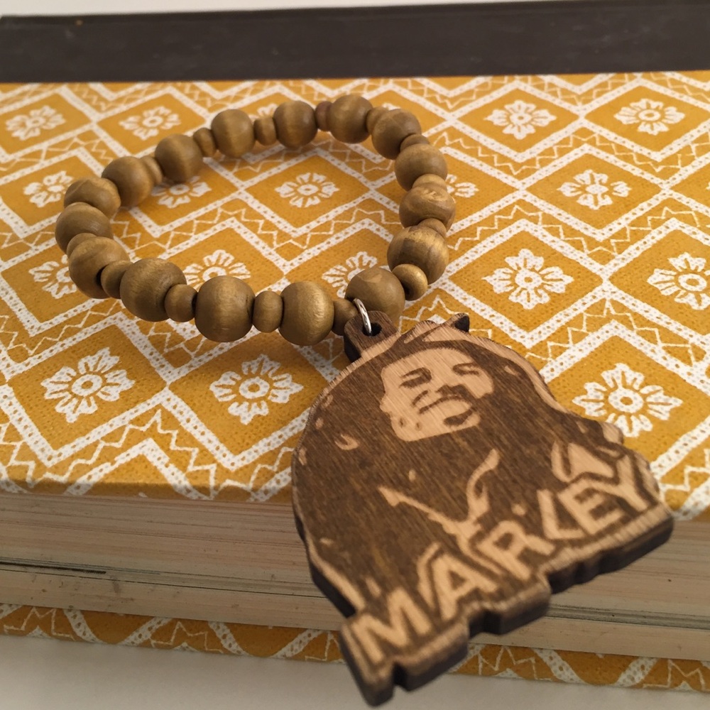 BOB MARLEY WOOD BRACELETS