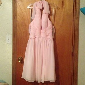Petal Pink Short Homecoming Dress