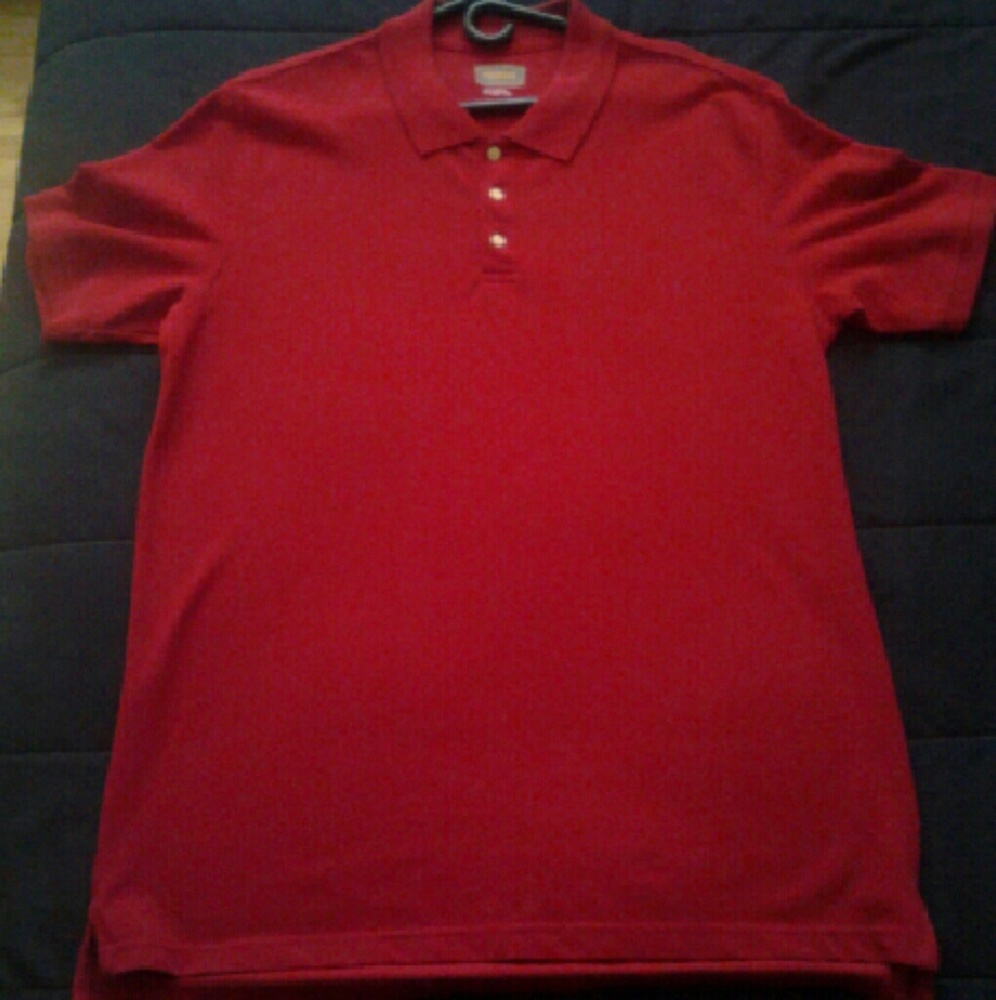 Red Polo shirt