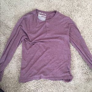 Nordstrom rail Long sleeve henley t shirt