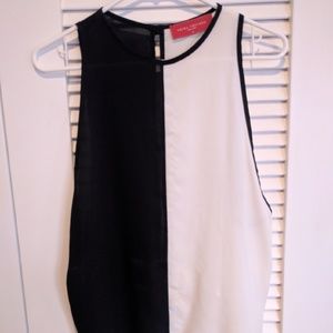 Black and white top