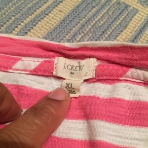 J. Crew Tops - J CREW PINK STRIPED TEE J. Crew Tops - J CREW PINK STRIPED TEE