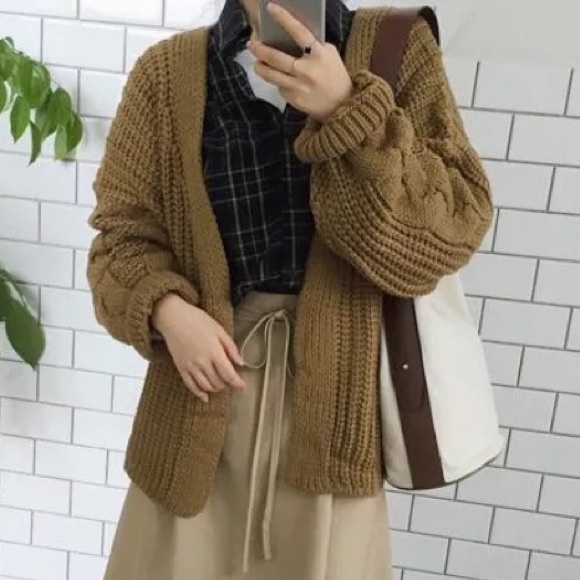 ✨✨50% OFF!!!!✨✨pattern sweater cardigan ✨✨ - Picture 3 of 5