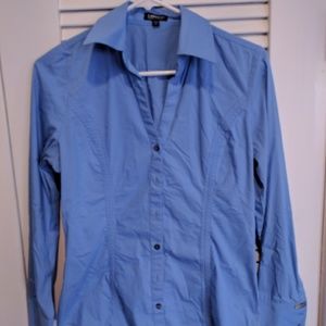 Light blue button down shirt