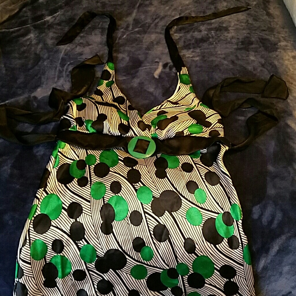 Large halter top