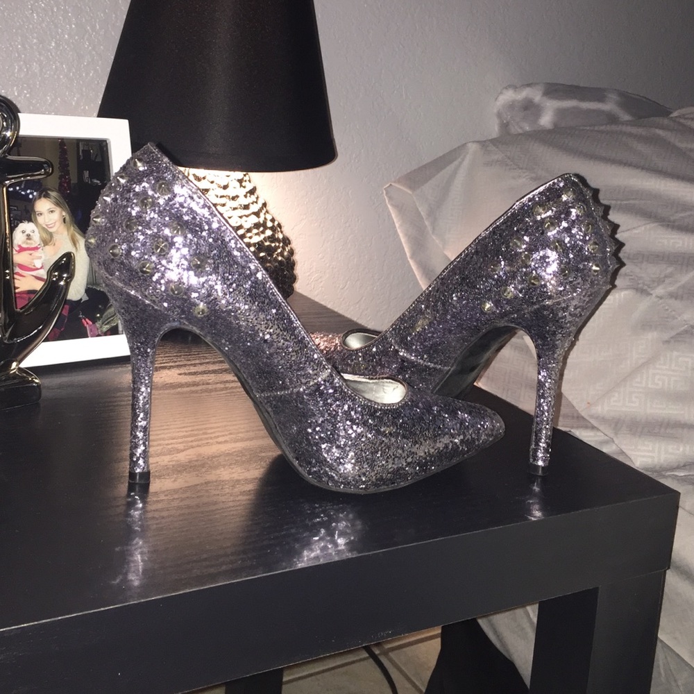 Steve Madden Studded Sequence Heels - image 1