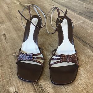 Tommy Hilfiger Selene Ankle Strap 3.5" heels 9.5