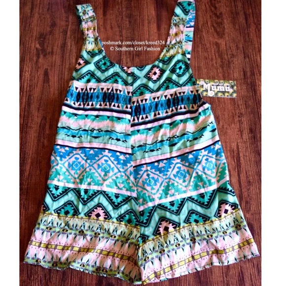 SHOW ME YOUR MUMU Draped Romper Intricate Jumpsuit - Picture 3 of 4