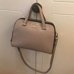 Kate spade mauve Kay street cross body/ satchel.