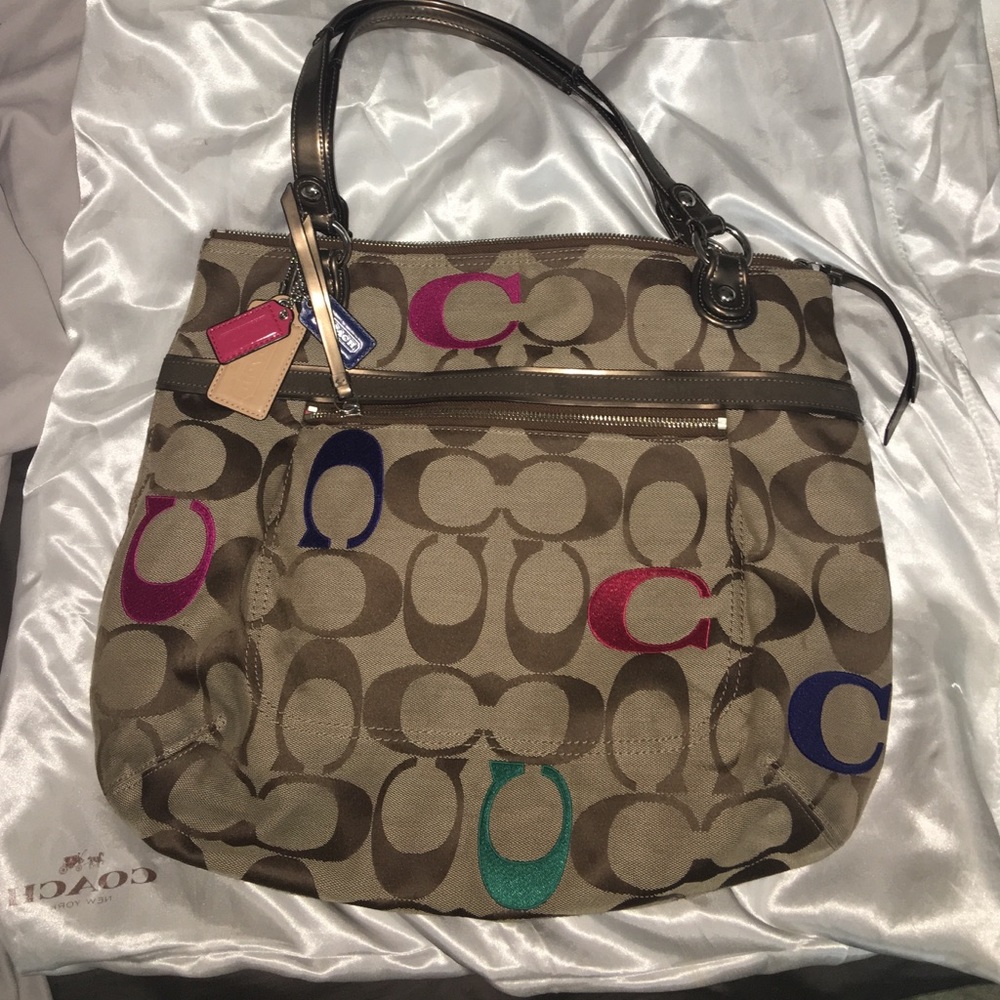 Coach colorful purse