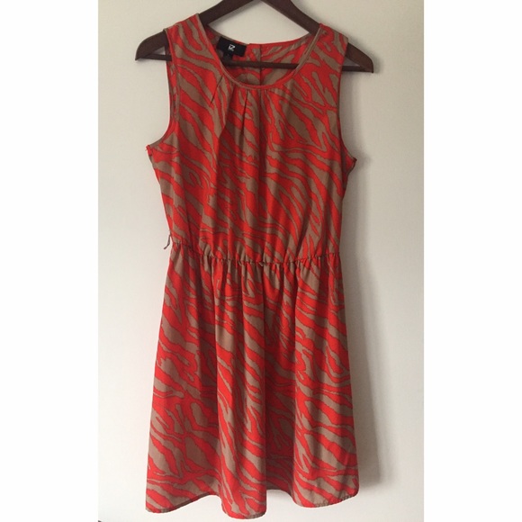 Iz Byer Dresses & Skirts - iz byer zebra print sundress sz M. Cute!