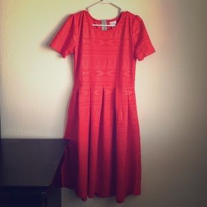 LulaRoe Red Amelia