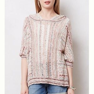 Moth Spliced Eyelet Poncho Moth Spliced Eyelet Poncho
