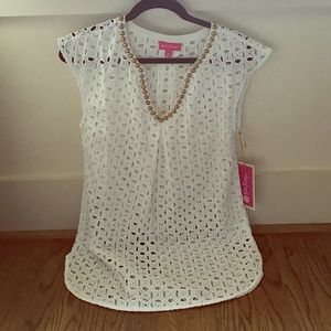 Lilly Pulitzer for Target White Tunic