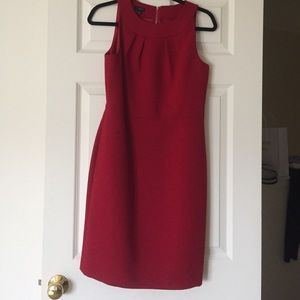 Talbots red dress size 6p brand new