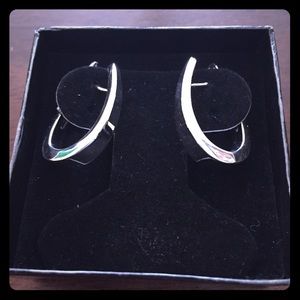 Sterling silver earrings, never worn