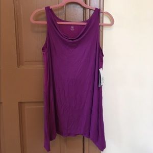 Purple GAIAM Yoga Top, Sz M