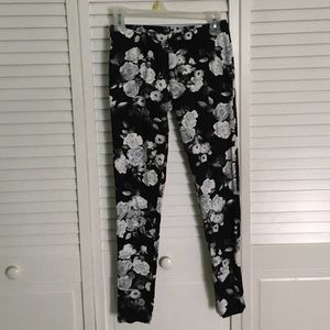 Floral leggings