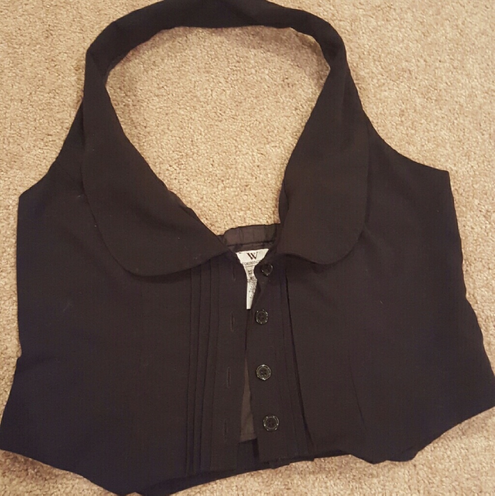 Cute halter top vest
