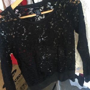 Lace long sleeve