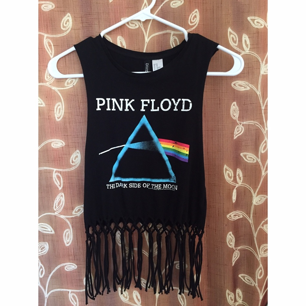 Pink Floyd crop top