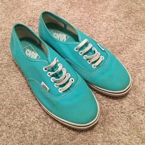Mint Green Vans - Lo Pro Style