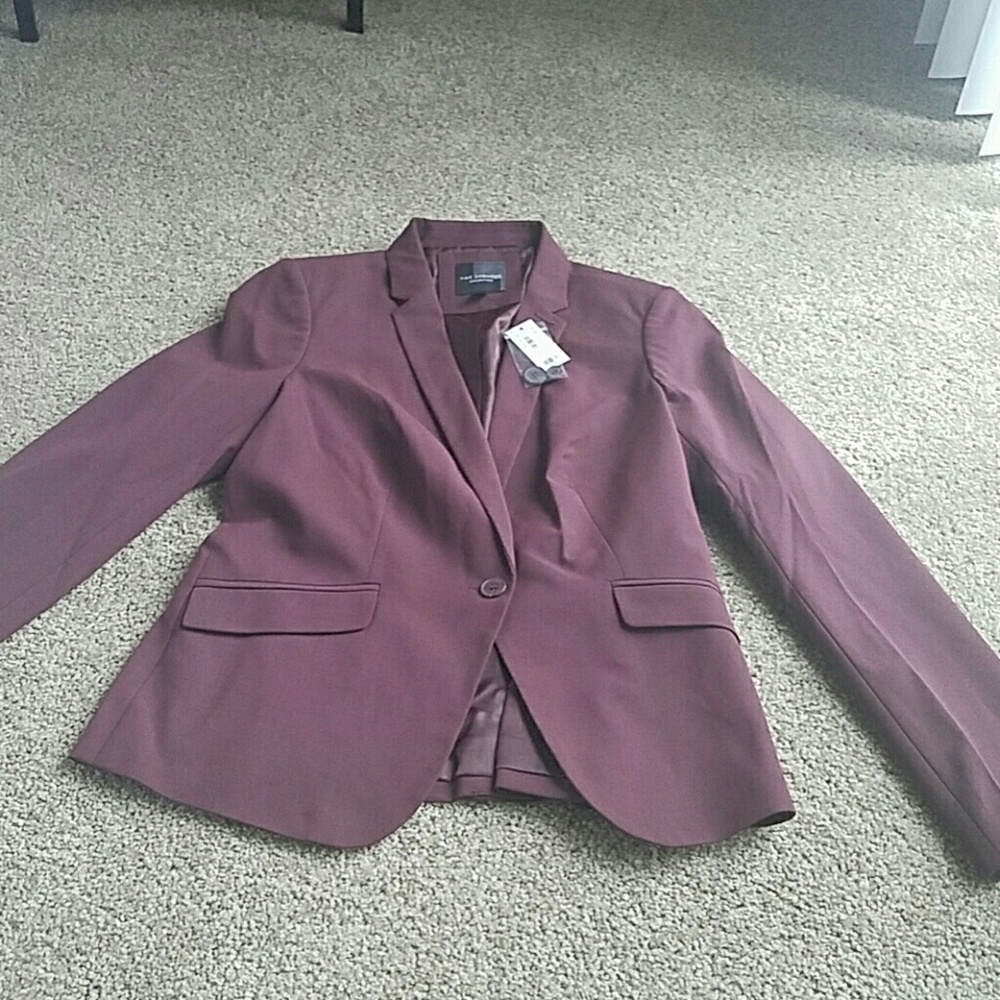 The Limited Collection Burgundy Suit Jacket