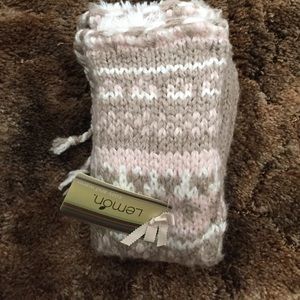 Knitted sock/slippers