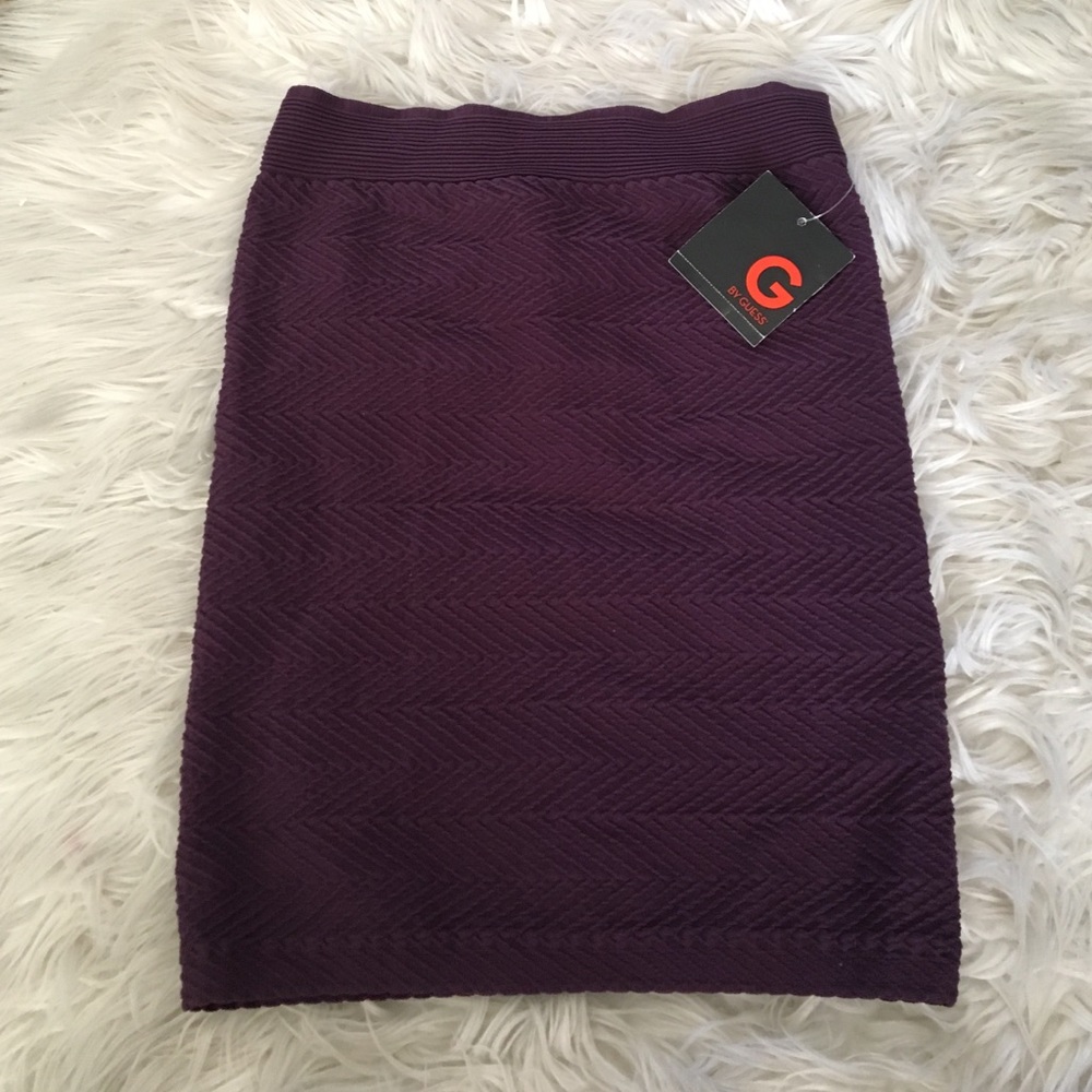 Guess purple mini skirt size xs/s