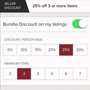 Sunday bundle discount!!!