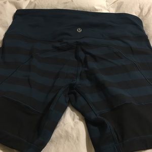 lululemon stripe shorts