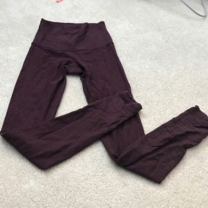 Lululemon Bordeaux cotton roll down WUP