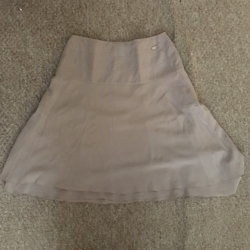 <Chanel> silk skirt