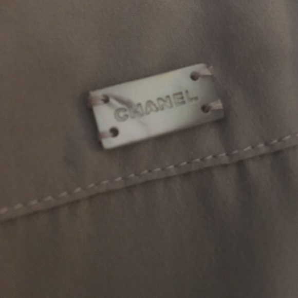 <Chanel> silk skirt - Picture 2 of 4