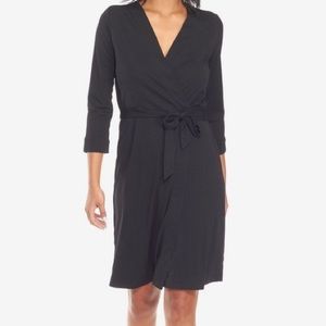 Black Ava wrap dress size S from Le Tote