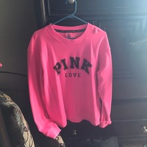 Pink VS Pink sweater