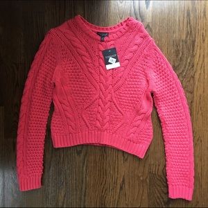 Coral Nordstrom sweater