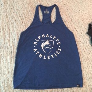Alphalete Athletics blue stringer