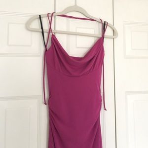 Nicole Miller Long Gown Pink Size 0 - new w/tags