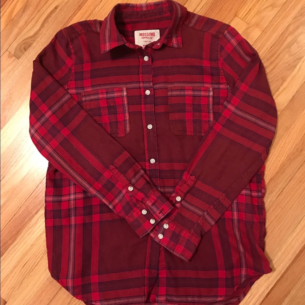 Boyfriend style flannel