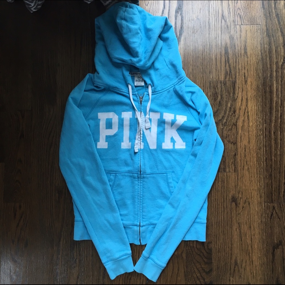 Hooded zip-up jacket from Pink