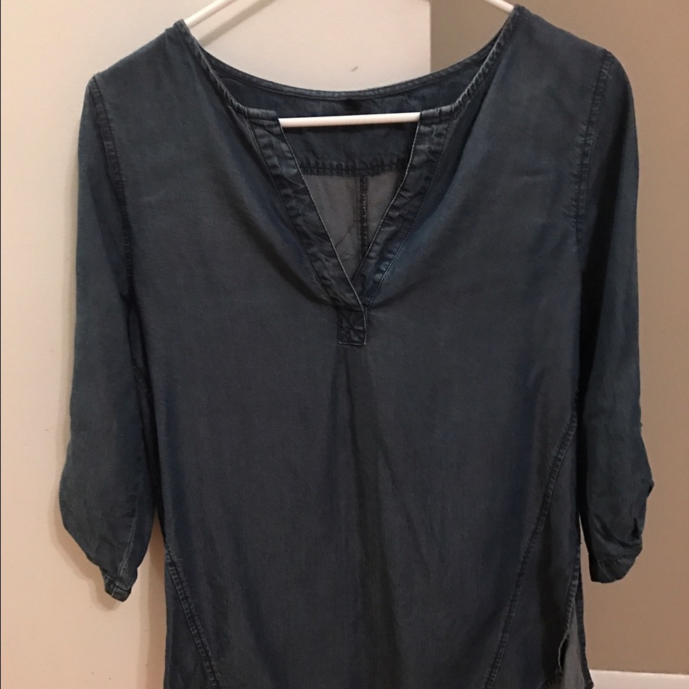 Chambray tunic