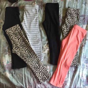 3T Leggings 6 pair