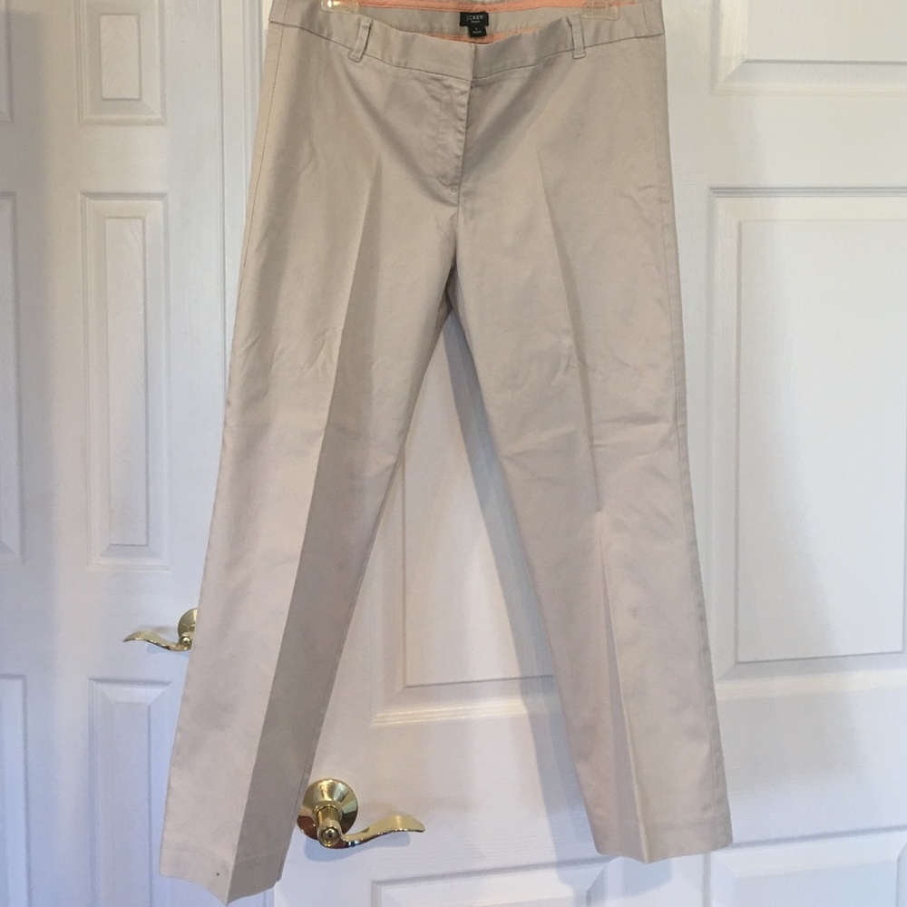J CREW City Fit Khaki Pants
