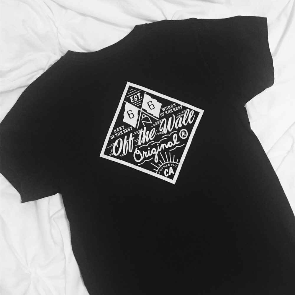 Vans scoop neck tee