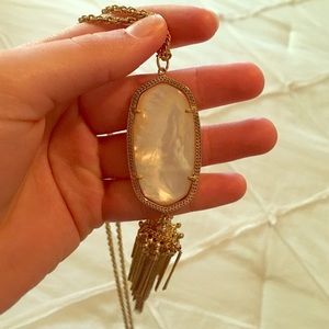 Gold Kendra Scott Tassel Necklace