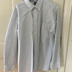 Men's large gap button down