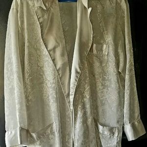 Victoria's secret long satin robe